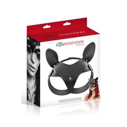 Rebeccatils Loveshop dans le 75 Masque Noir Catwoman Simili Cuir