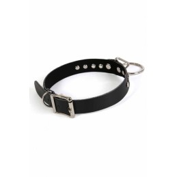 Rebeccatils Loveshop dans le 75 Collier Simili Cuir Noir et