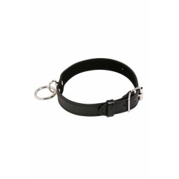 Rebeccatils Loveshop dans le 75 Collier Simili Cuir Noir et