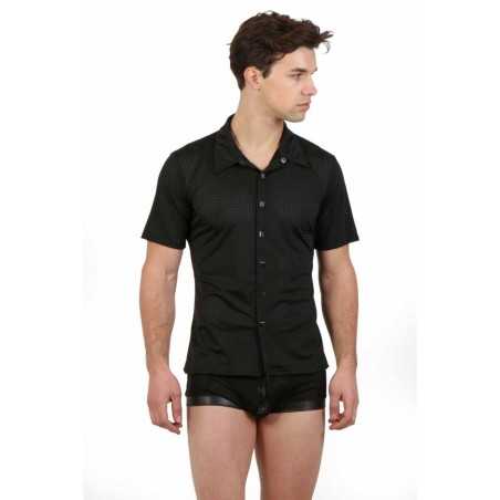 Rebeccatils Loveshop dans le 75 Chemise Homme Tissu Perforé Col