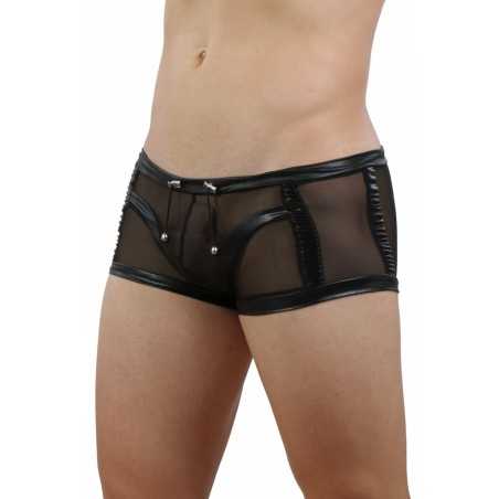 Rebeccatils Loveshop dans le 75 Mini Boxer Homme Micro Résille