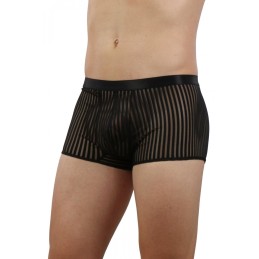 Rebeccatils Loveshop dans le 75 Boxer Homme Rayé Micro Résille