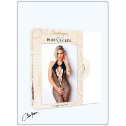 Rebeccatils Loveshop dans le 75 Bodystocking Résille Décolleté