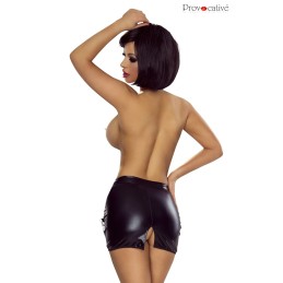 Rebeccatils Loveshop dans le 75 Mini Jupe Sexy Wetlook Zip et