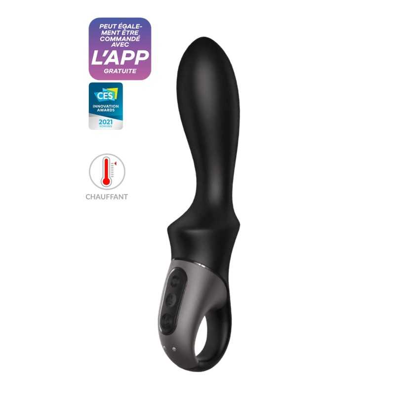 Rebeccatils Loveshop dans le 75 Heat Climax Noir Vibro Plug