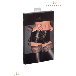 Rebeccatils Loveshop dans le 75 Short wetlook zip entre jambes