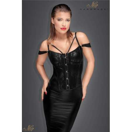 Rebeccatils Loveshop dans le 75 Corset wetlook dentelle lacé