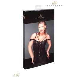 Rebeccatils Loveshop dans le 75 Corset wetlook dentelle lacé