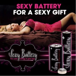 Rebeccatils Loveshop dans le 75 Sexy Battery X 4 Piles AA & Lr06