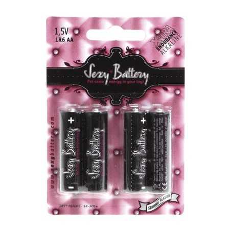 Rebeccatils Loveshop dans le 75 Sexy Battery X 4 Piles AA & Lr06