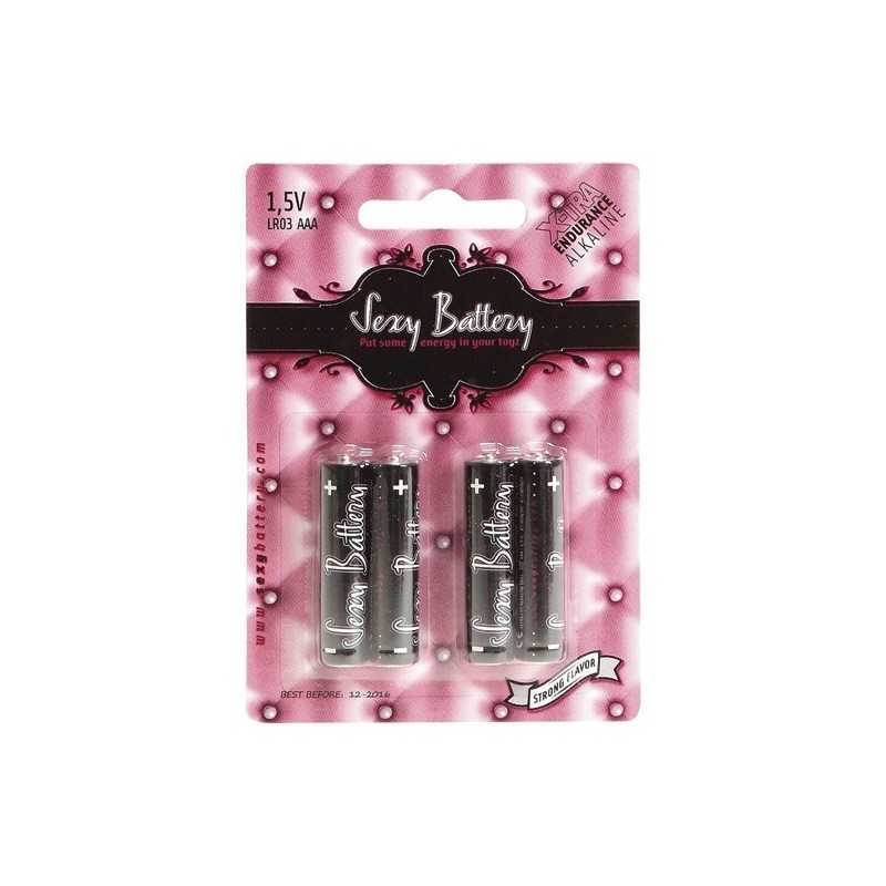 Rebeccatils Loveshop dans le 75 Sexy Battery X 4 Piles AAA ou