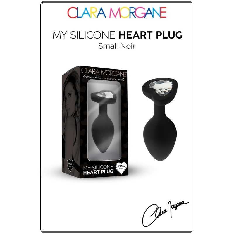 Rebeccatils Loveshop dans le 75 My Herat Black Silicone Plug