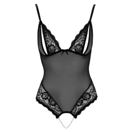 Rebeccatils Loveshop dans le 75 Body Dentelle Noire Seins Et