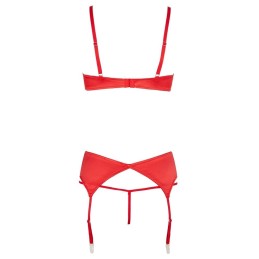 Rebeccatils Loveshop dans le 75 Ensemble Satin Rouge Soutien