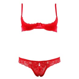 Rebeccatils Loveshop dans le 75 Ensemble Dentelle Rouge Soutien