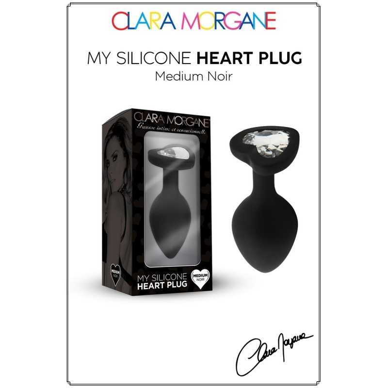 Rebeccatils Loveshop dans le 75 My Herat Black Silicone Plug