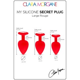 Rebeccatils Loveshop dans le 75 My Secret Rouge Silicone Plug