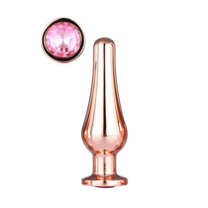 Rebeccatils Loveshop dans le 75 Gleaming Love Plug Bijou Rose