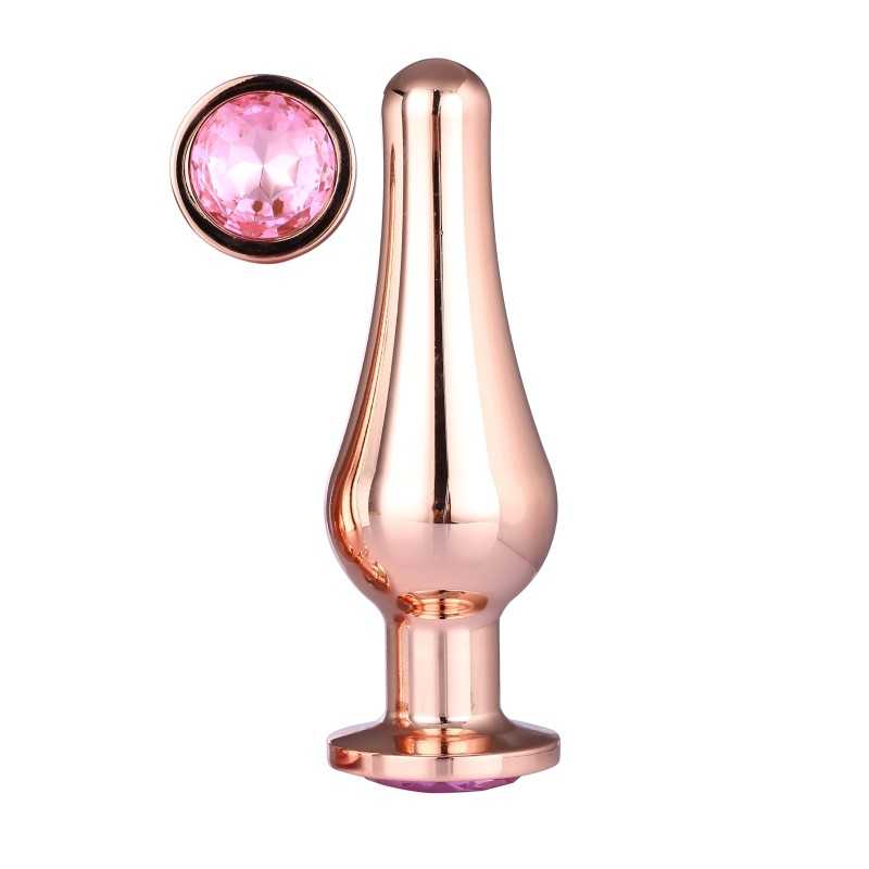 Rebeccatils Loveshop dans le 75 Gleaming Love Plug Bijou Rose