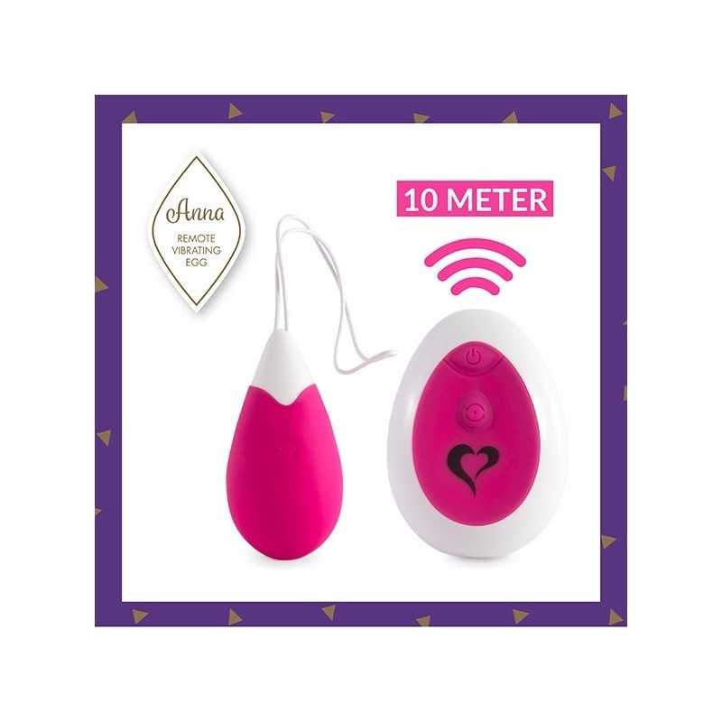 Rebeccatils Loveshop dans le 75 Anna Vibrating Egg Remote Deep