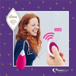 Rebeccatils Loveshop dans le 75 Anna Vibrating Egg Remote Deep