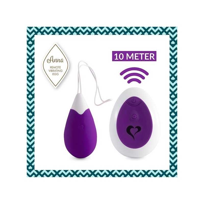 Rebeccatils Loveshop dans le 75 Anna Vibrating Egg Remote Deep