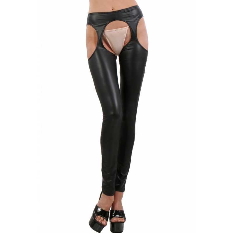 Rebeccatils Loveshop dans le 75 Chaps Legging Wetlook