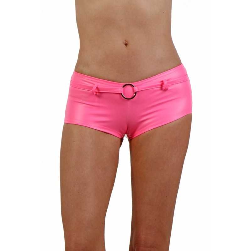 Rebeccatils Loveshop dans le 75 Short Wetlook Fluo Ceinture