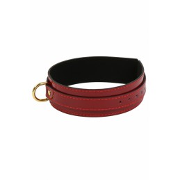 Rebeccatils Loveshop dans le 75 Collier Vinyle Bordeaux et