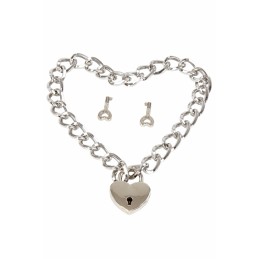 Rebeccatils Loveshop dans le 75 Collier Chaine et Coeur Cadenas