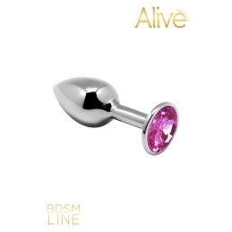 Rebeccatils Loveshop dans le 75 Metal Butt Plug Argent Alive