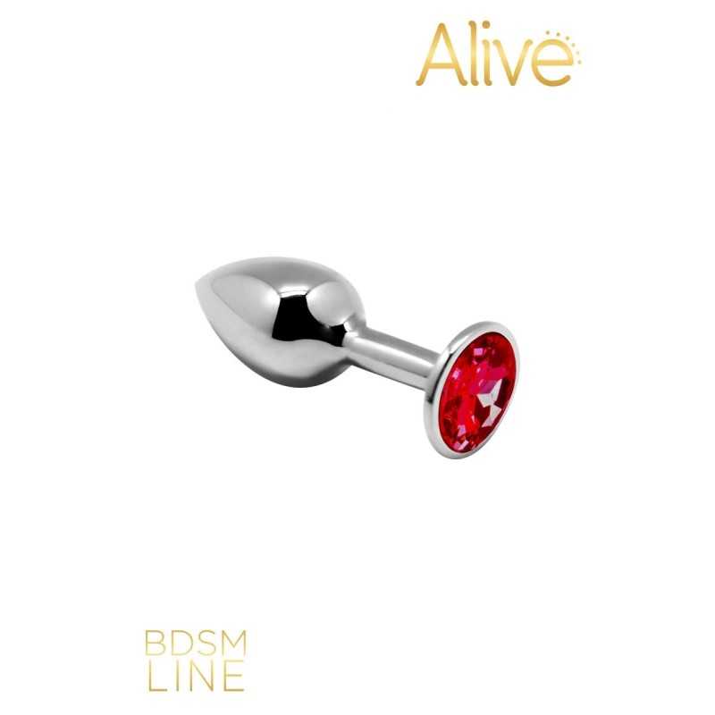 Rebeccatils Loveshop dans le 75 Metal Butt Plug Argent Alive