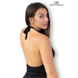 Rebeccatils Loveshop dans le 75 Robe Noire Cache Coeur Froncé