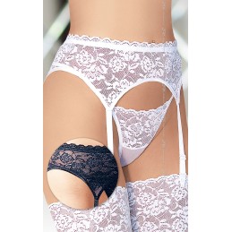 Rebeccatils Loveshop dans le 75 Porte Jarretelles et String en