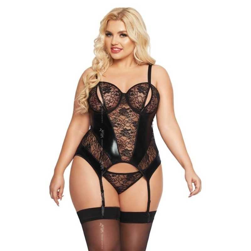 Rebeccatils Loveshop dans le 75 Jessica Guepière Noire Dentelle