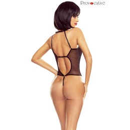 Rebeccatils Loveshop dans le 75 Body String Noir Micro Résille